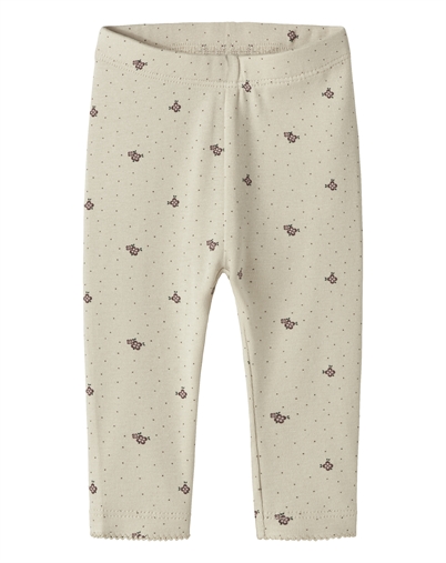 Name it - NBFHitta Leggings - Almond Milk